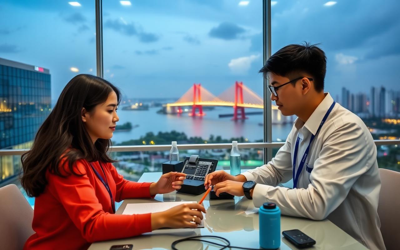 Duy Tan University modern campus in Da Nang, Vietnam